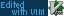 created with Vim